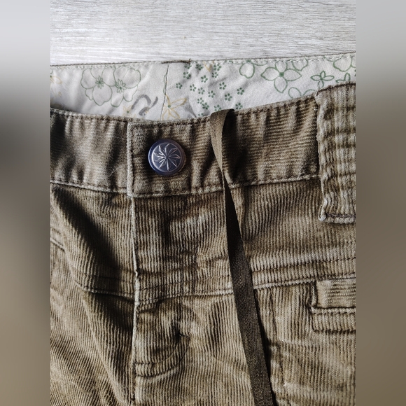 Olive Green Casual Pants - Picture 2 of 7